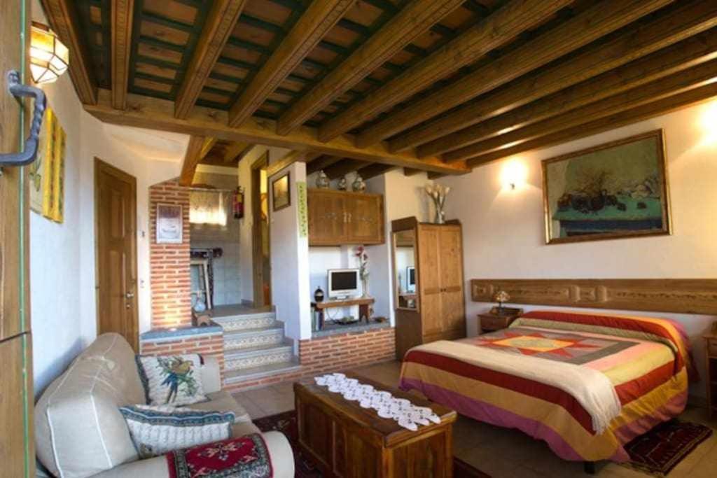 Apartamento Rural El Pastor Es Un Estudio Con Gran Cabezas Bajas Eksteriør bilde
